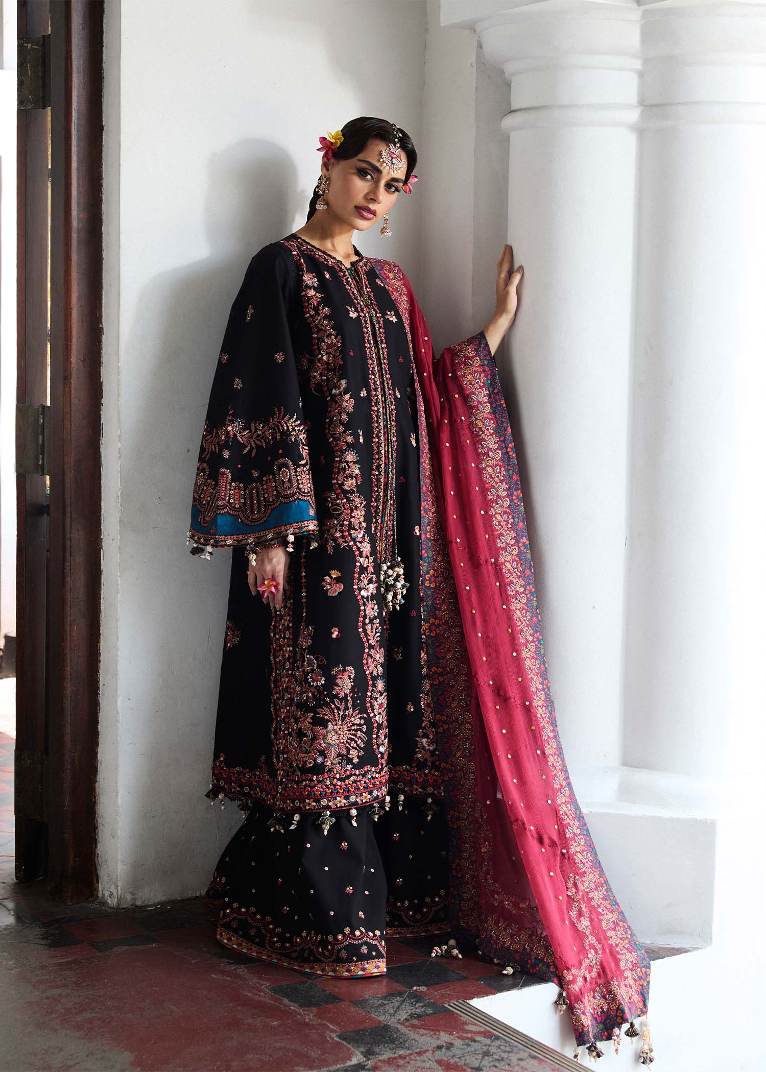 Hussain Rehar | Luxury Lawn 25 | Bliz by Hussain Rehar - Designer Dress - Type: Ladies Clothes - Available at Libayah - 100% Original