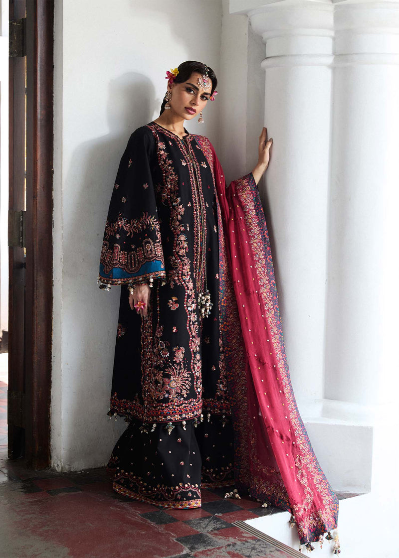 Hussain Rehar | Luxury Lawn 25 | Bliz by Hussain Rehar - Designer Dress - Type: Ladies Clothes - Available at Libayah - 100% Original