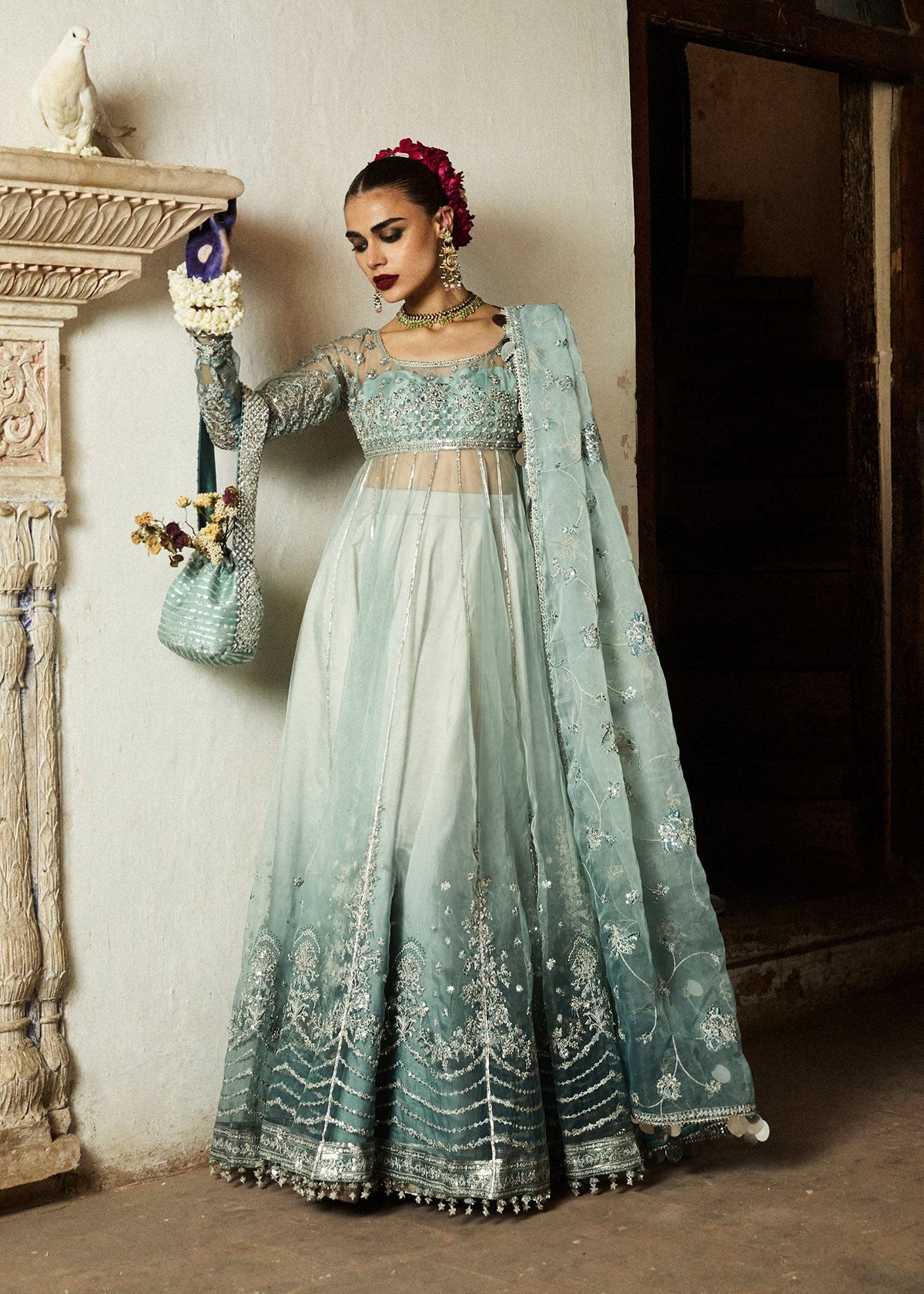 Hussain Rehar | Festive Formals 24 |  Maa'iya by Hussain Rehar - Designer Dress - Type: Ladies Clothes - Available at Libayah - 100% Original