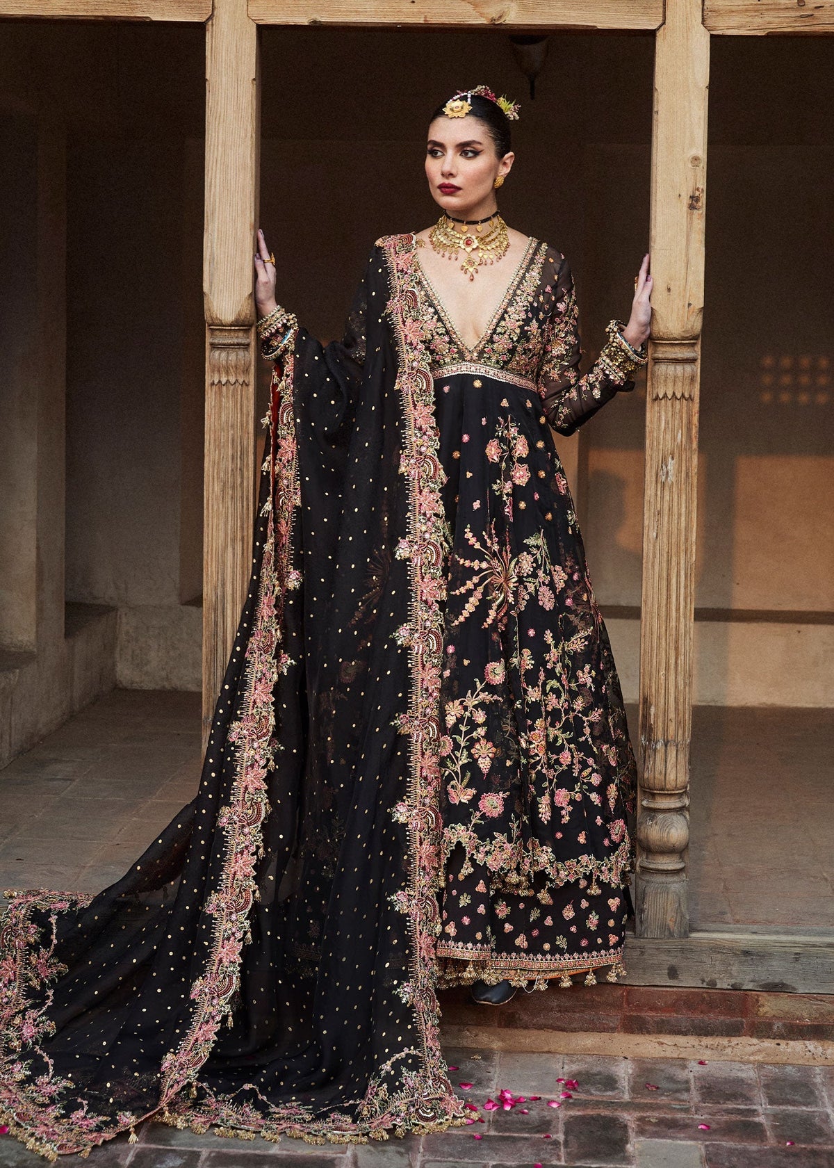 Hussain Rehar | Festive Formals 24 |  Pathaar by Hussain Rehar - Designer Dress - Type: Ladies Clothes - Available at Libayah - 100% Original