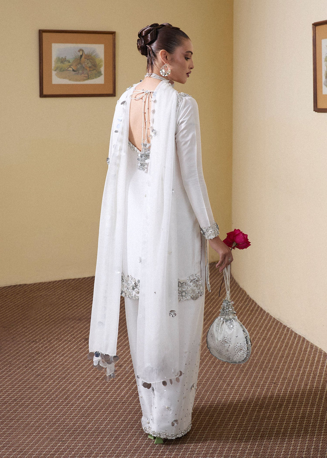 Hussain Rehar | SS Luxury Pret 25 | Swoon by Hussain Rehar - Designer Dress - Type: Ladies Clothes - Available at Libayah - 100% Original