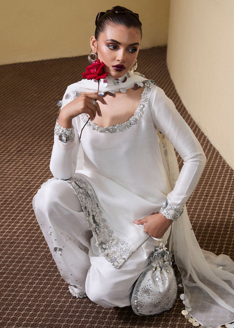 Hussain Rehar | SS Luxury Pret 25 | Swoon by Hussain Rehar - Designer Dress - Type: Ladies Clothes - Available at Libayah - 100% Original