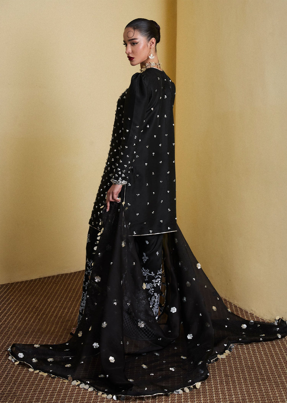 Hussain Rehar | SS Luxury Pret 25 | Kiara by Hussain Rehar - Designer Dress - Type: Ladies Clothes - Available at Libayah - 100% Original