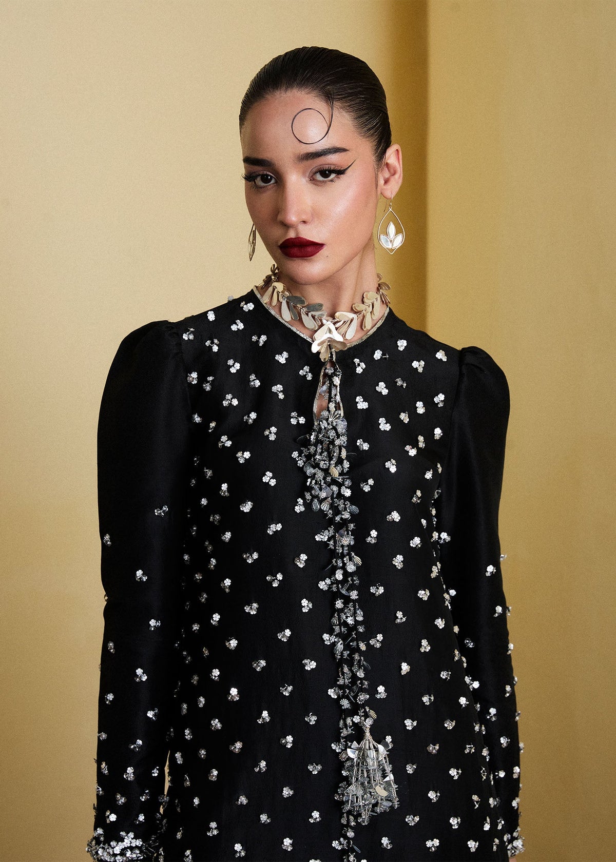 Hussain Rehar | SS Luxury Pret 25 | Kiara by Hussain Rehar - Designer Dress - Type: Ladies Clothes - Available at Libayah - 100% Original