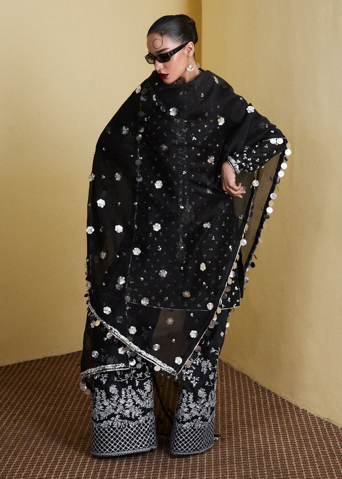 Hussain Rehar | SS Luxury Pret 25 | Kiara by Hussain Rehar - Designer Dress - Type: Ladies Clothes - Available at Libayah - 100% Original