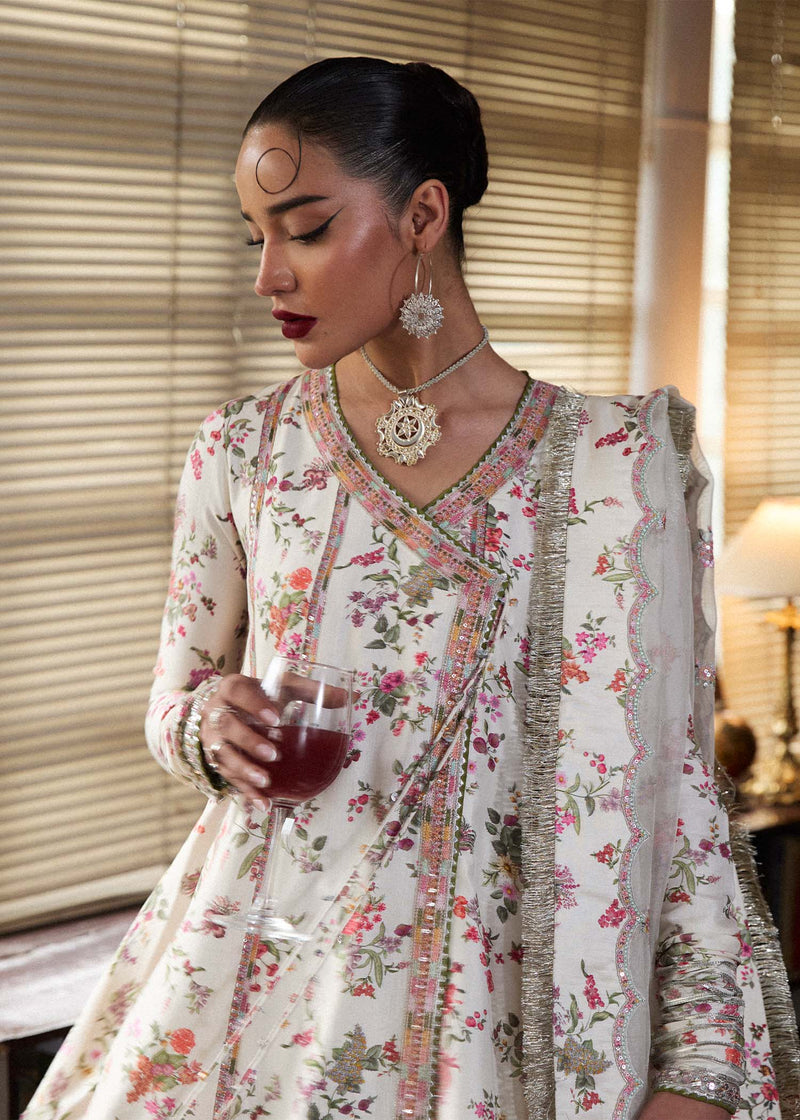 Hussain Rehar | SS Luxury Pret 25 | Inara by Hussain Rehar - Designer Dress - Type: Ladies Clothes - Available at Libayah - 100% Original