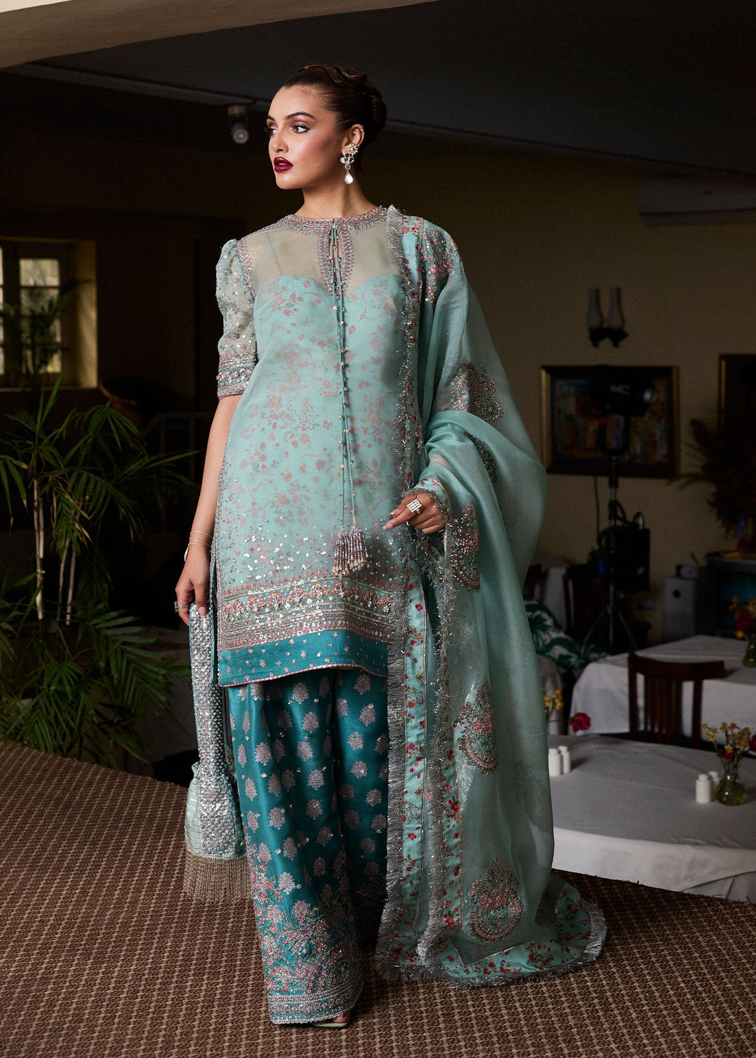 Hussain Rehar | SS Luxury Pret 25 | Artes by Hussain Rehar - Designer Dress - Type: Ladies Clothes - Available at Libayah - 100% Original