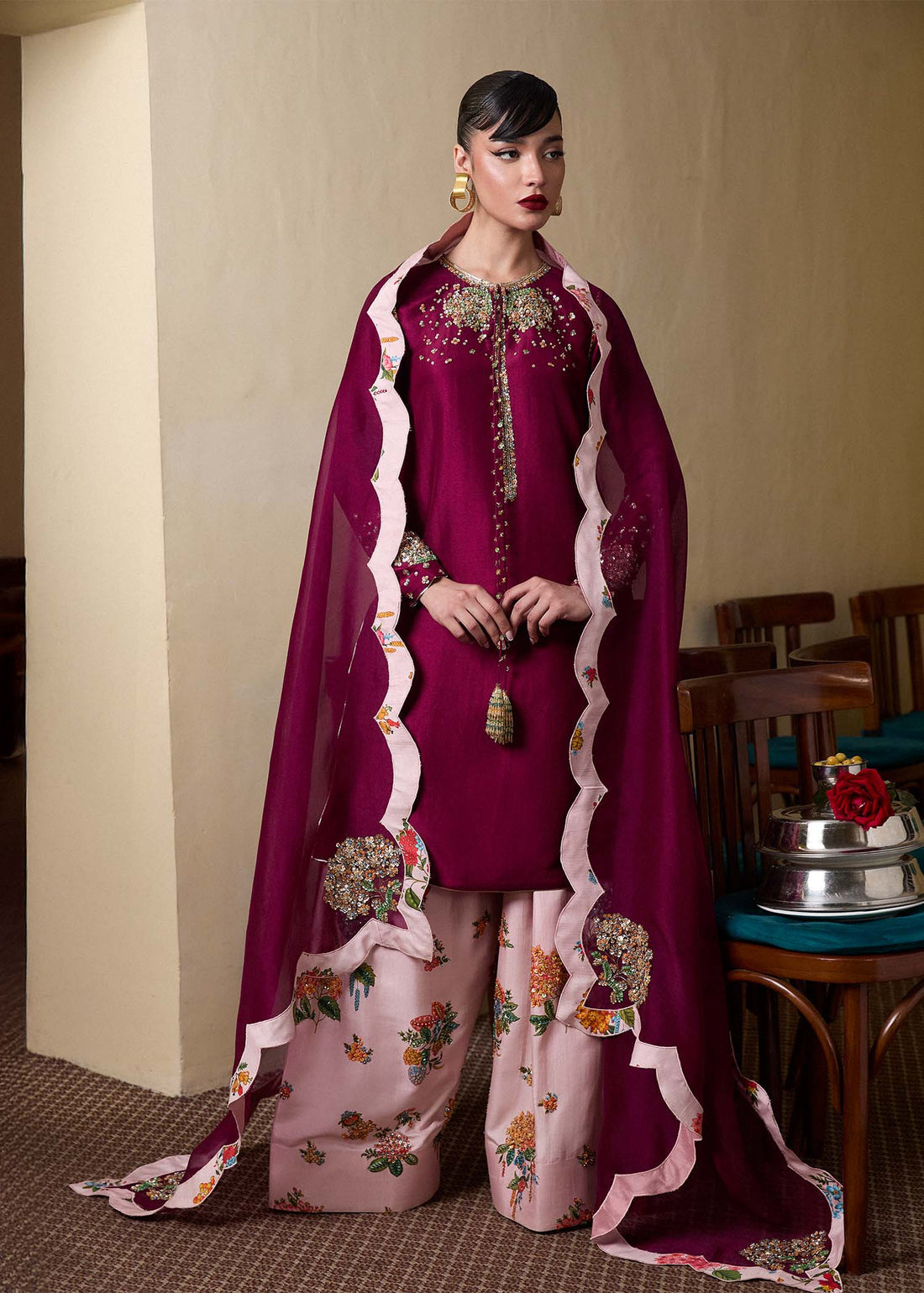 Hussain Rehar | SS Luxury Pret 25 | Impel by Hussain Rehar - Designer Dress - Type: Ladies Clothes - Available at Libayah - 100% Original