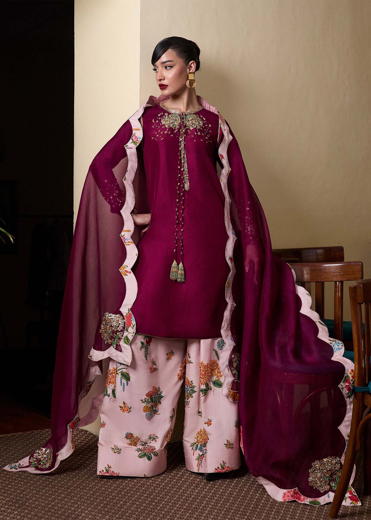 Hussain Rehar | SS Luxury Pret 25 | Impel by Hussain Rehar - Designer Dress - Type: Ladies Clothes - Available at Libayah - 100% Original