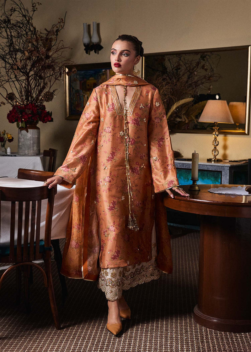 Hussain Rehar | SS Luxury Pret 25 | Dijan by Hussain Rehar - Designer Dress - Type: Ladies Clothes - Available at Libayah - 100% Original