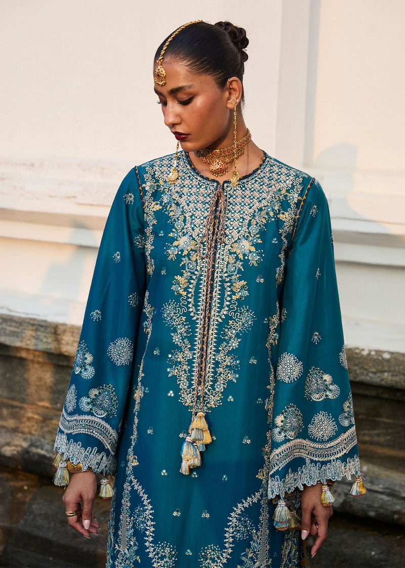 Hussain Rehar | Luxury Lawn 25 | Eupic by Hussain Rehar - Designer Dress - Type: Ladies Clothes - Available at Libayah - 100% Original
