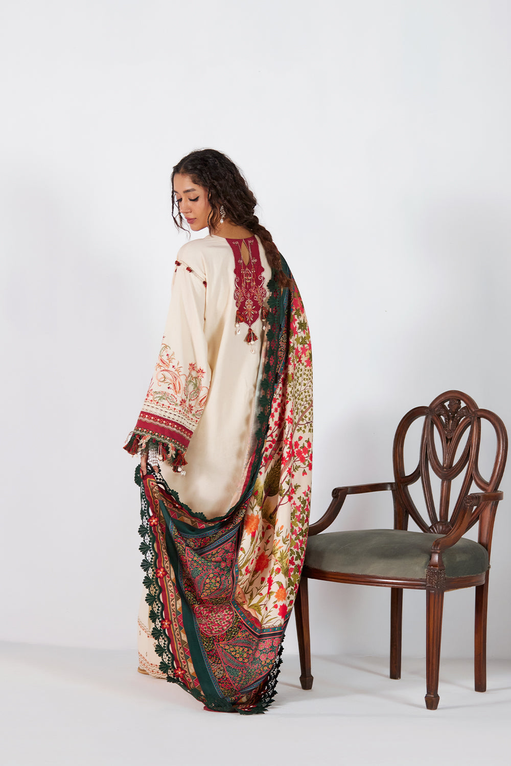 Saira Rizwan | Winter Khaddar 25 | IREM-SRW25-05 by Saira Rizwan - Designer Dress  - Type : Ladies Clothes - Available at Libayah - 100% Original 