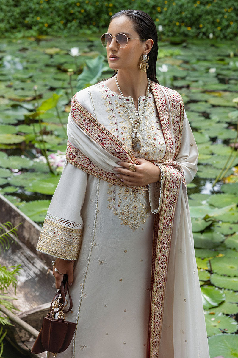 Mushq | Nuvera Raw Silk | Elnaz by Mushq - Designer Dress  - Type : Ladies Clothes - Available at Libayah - 100% Original 