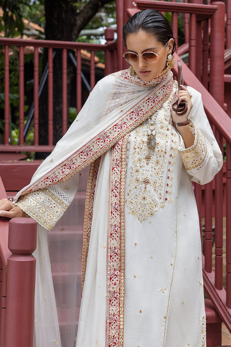 Mushq | Nuvera Raw Silk | Elnaz by Mushq - Designer Dress  - Type : Ladies Clothes - Available at Libayah - 100% Original 