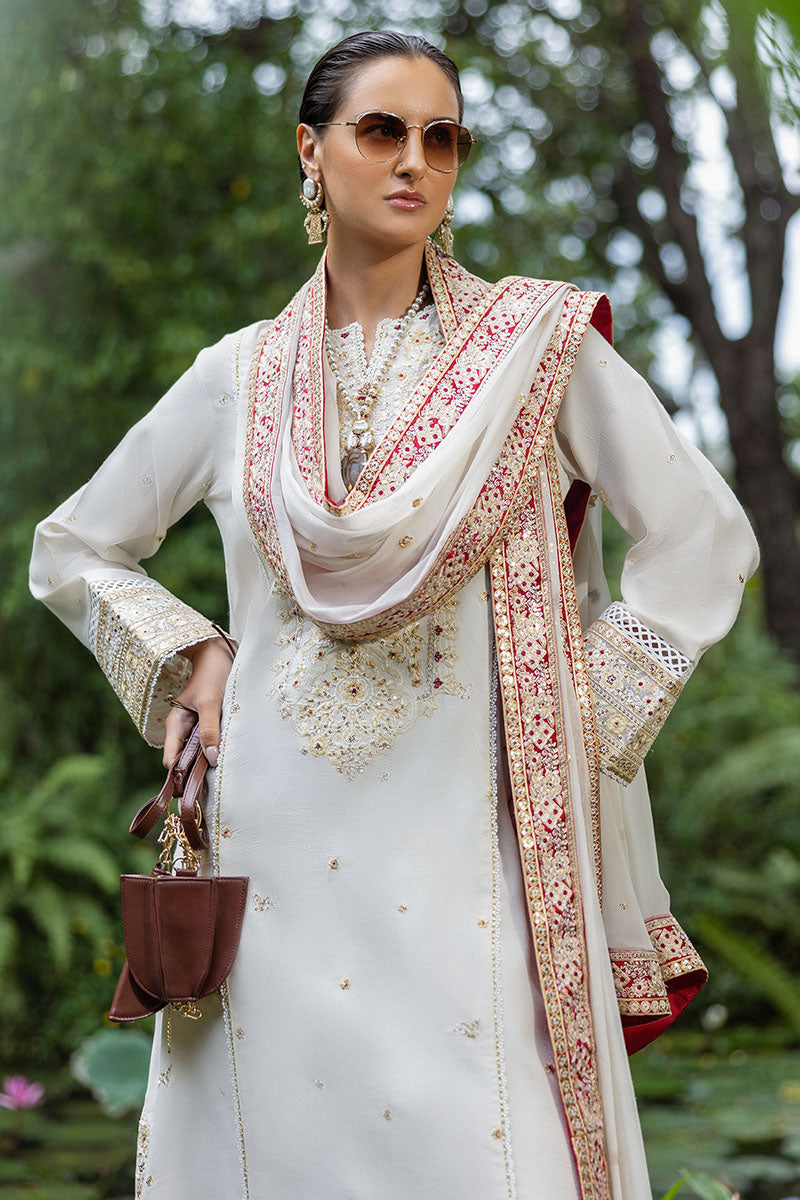 Mushq | Nuvera Raw Silk | Elnaz by Mushq - Designer Dress  - Type : Ladies Clothes - Available at Libayah - 100% Original 