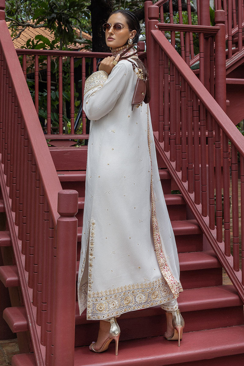 Mushq | Nuvera Raw Silk | Elnaz by Mushq - Designer Dress  - Type : Ladies Clothes - Available at Libayah - 100% Original 
