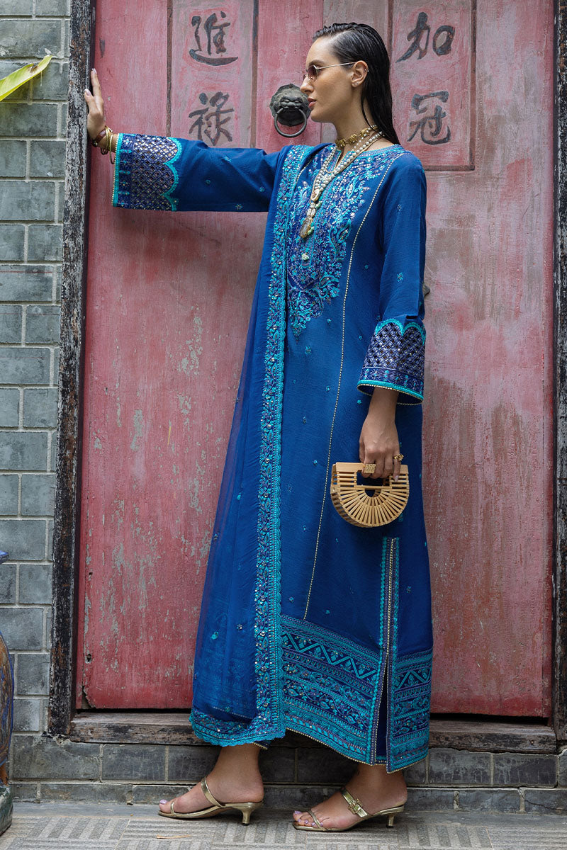 Mushq | Nuvera Raw Silk | Marisette by Mushq - Designer Dress  - Type : Ladies Clothes - Available at Libayah - 100% Original 
