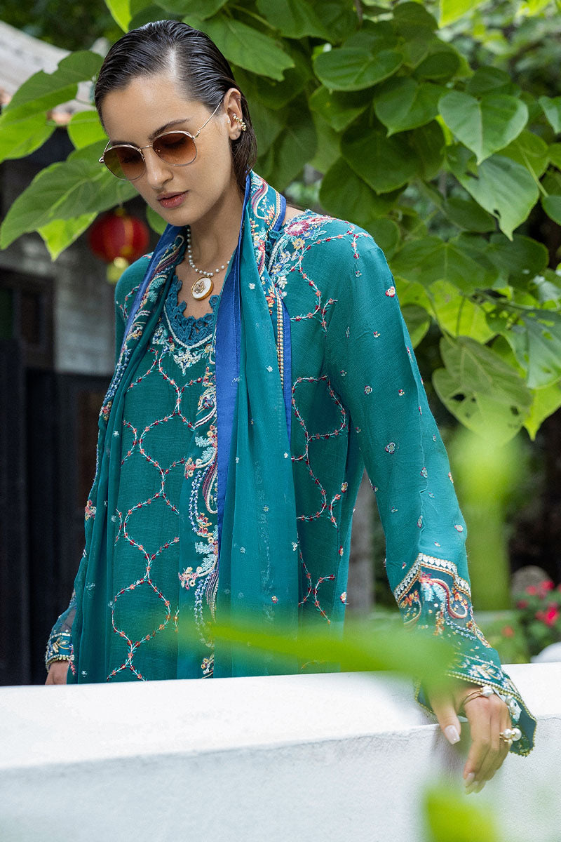 Mushq | Nuvera Raw Silk | Valene by Mushq - Designer Dress  - Type : Ladies Clothes - Available at Libayah - 100% Original 