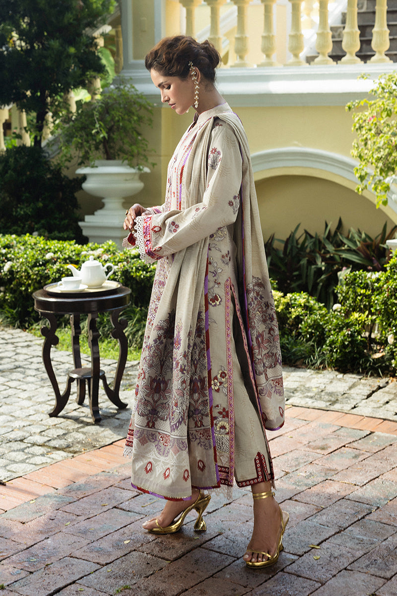 Mushq | Seraph Jacquard Lawn 25 | Levana by Mushq - Designer Dress  - Type : Ladies Clothes - Available at Libayah - 100% Original 