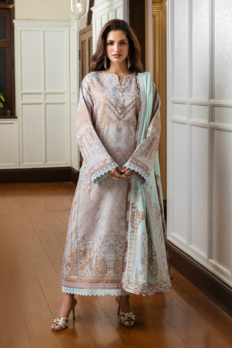 Mushq | Seraph Jacquard Lawn 25 | Arsinoe by Mushq - Designer Dress  - Type : Ladies Clothes - Available at Libayah - 100% Original 