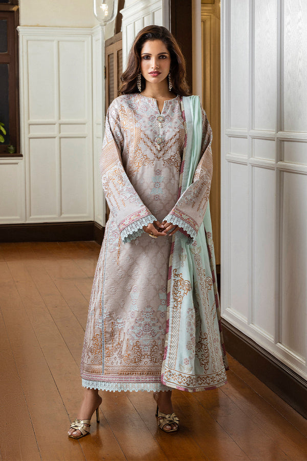 Mushq | Seraph Jacquard Lawn 25 | Arsinoe by Mushq - Designer Dress  - Type : Ladies Clothes - Available at Libayah - 100% Original 