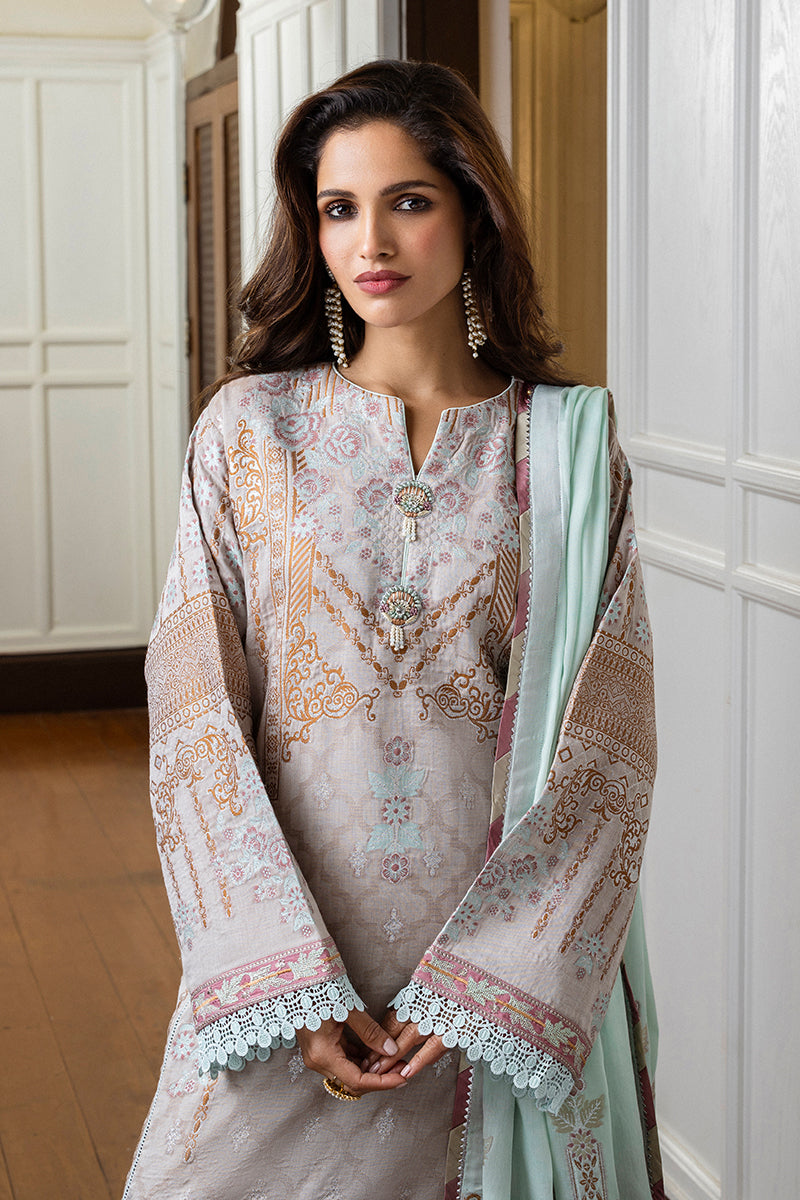 Mushq | Seraph Jacquard Lawn 25 | Arsinoe by Mushq - Designer Dress  - Type : Ladies Clothes - Available at Libayah - 100% Original 