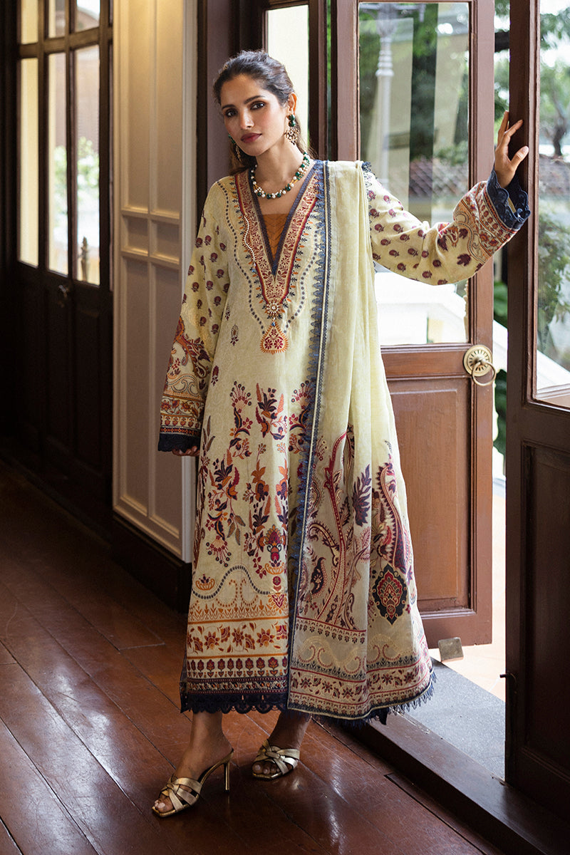 Mushq | Seraph Jacquard Lawn 25 | Letizia by Mushq - Designer Dress  - Type : Ladies Clothes - Available at Libayah - 100% Original 
