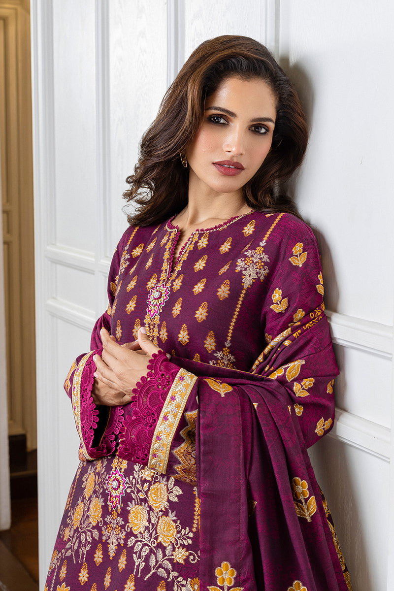 Mushq | Seraph Jacquard Lawn 25 | Eleanor by Mushq - Designer Dress  - Type : Ladies Clothes - Available at Libayah - 100% Original 