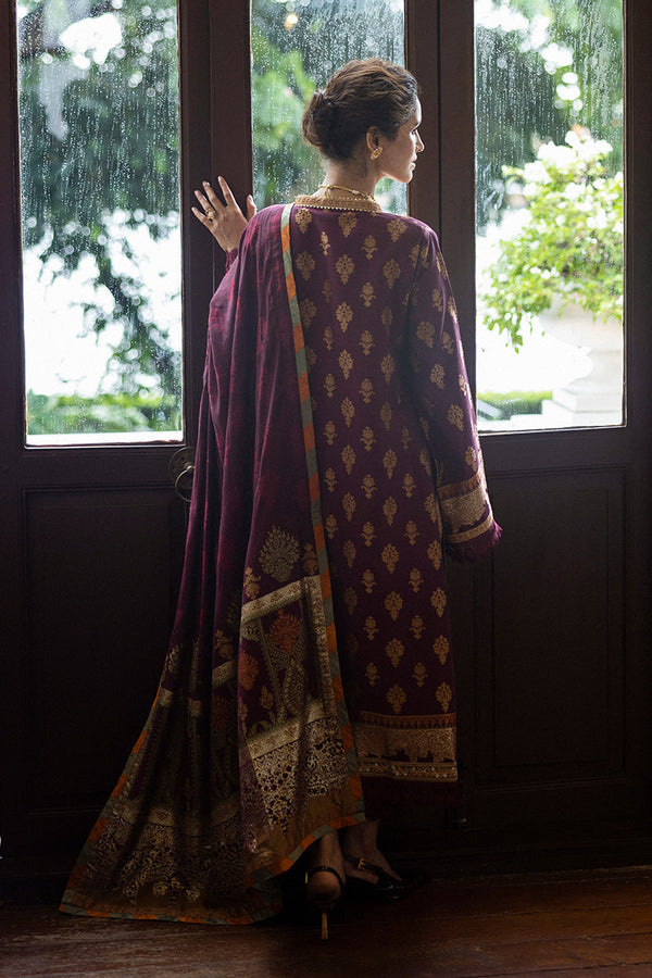 Mushq | Seraph Jacquard Lawn 25 | Morphea by Mushq - Designer Dress  - Type : Ladies Clothes - Available at Libayah - 100% Original 