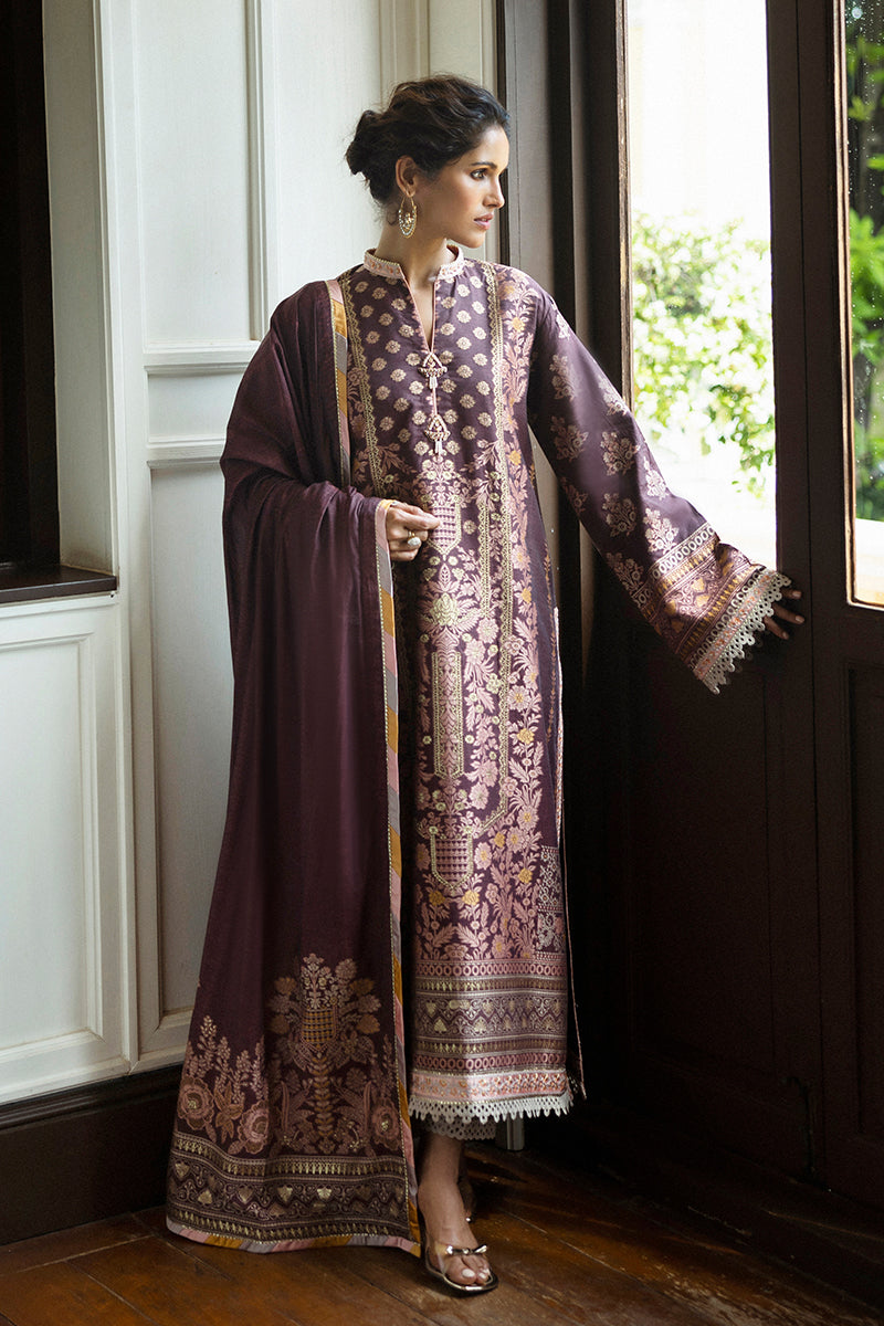 Mushq | Seraph Jacquard Lawn 25 | Narissa by Mushq - Designer Dress  - Type : Ladies Clothes - Available at Libayah - 100% Original 