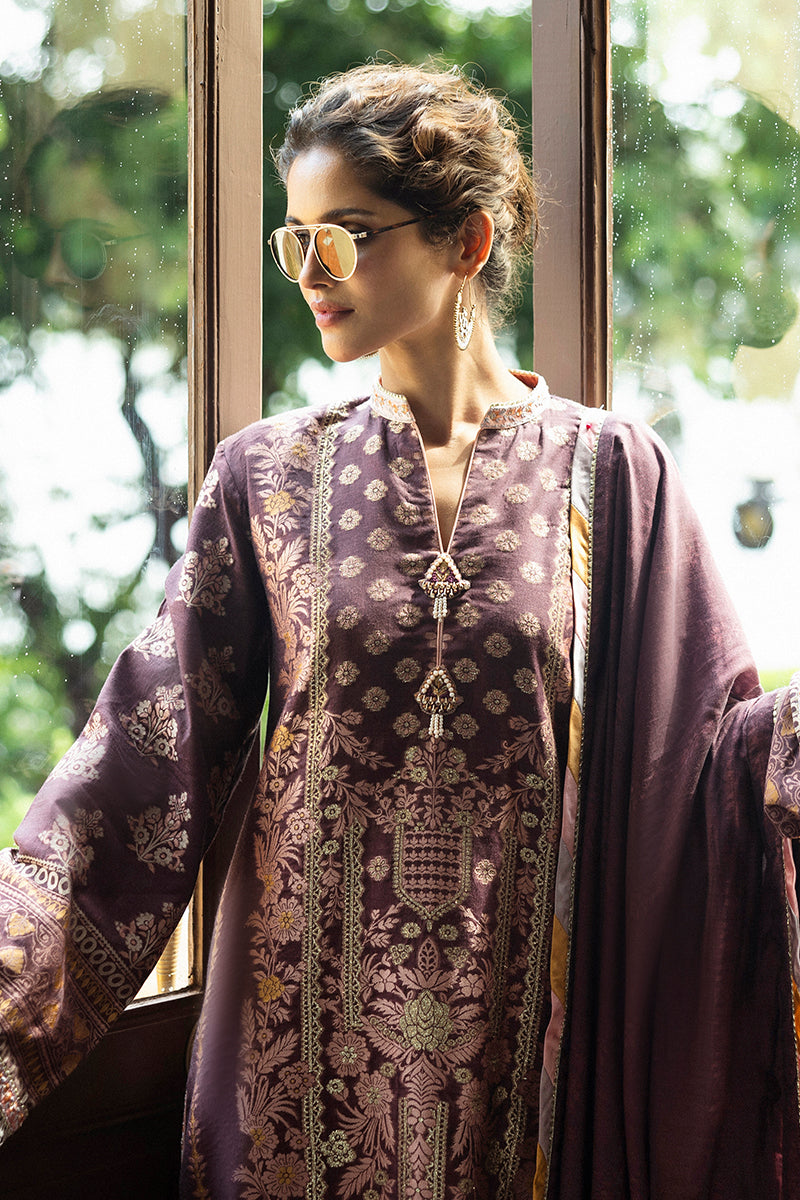 Mushq | Seraph Jacquard Lawn 25 | Narissa by Mushq - Designer Dress  - Type : Ladies Clothes - Available at Libayah - 100% Original 