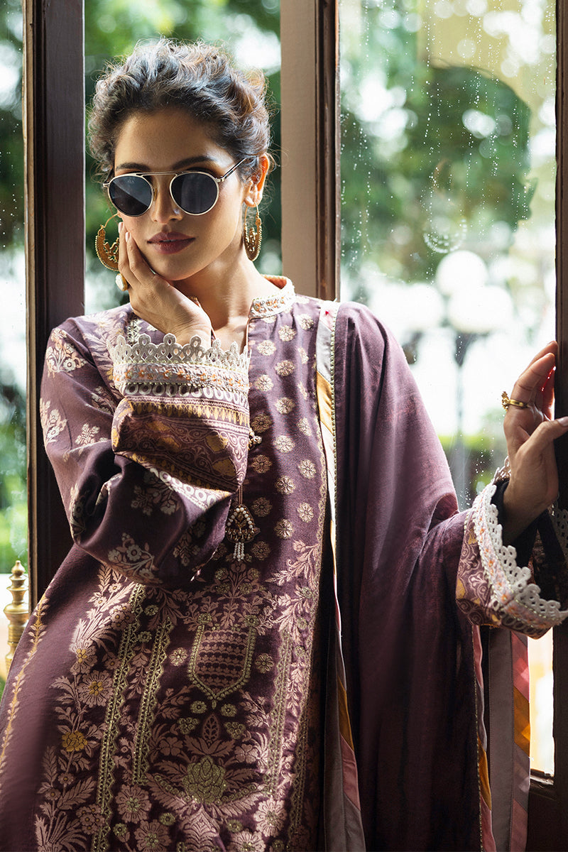 Mushq | Seraph Jacquard Lawn 25 | Narissa by Mushq - Designer Dress  - Type : Ladies Clothes - Available at Libayah - 100% Original 