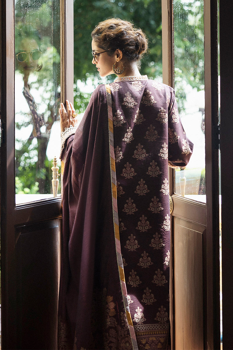 Mushq | Seraph Jacquard Lawn 25 | Narissa by Mushq - Designer Dress  - Type : Ladies Clothes - Available at Libayah - 100% Original 