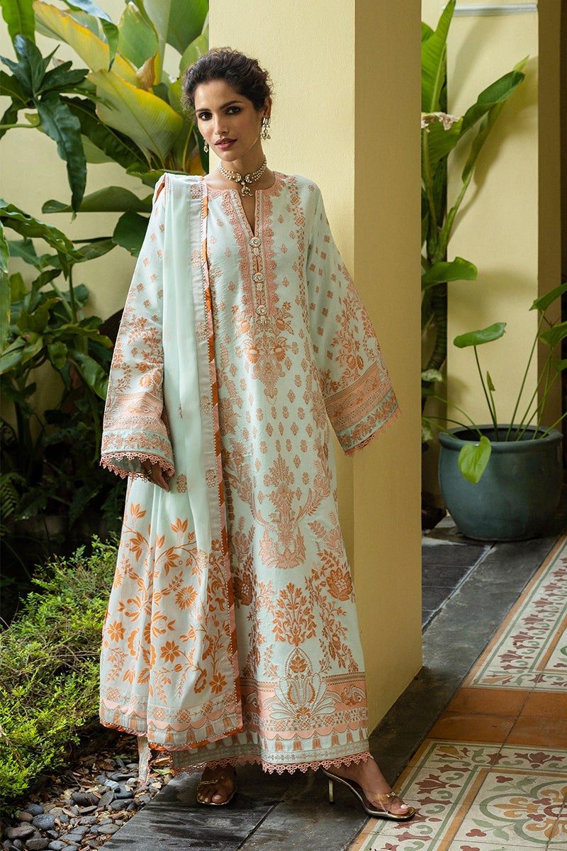 Mushq | Seraph Jacquard Lawn 25 | Amalthea by Mushq - Designer Dress  - Type : Ladies Clothes - Available at Libayah - 100% Original 