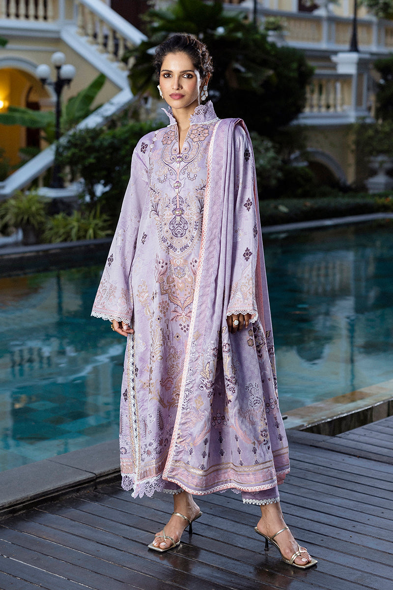 Mushq | Seraph Jacquard Lawn 25 | Theidara by Mushq - Designer Dress  - Type : Ladies Clothes - Available at Libayah - 100% Original 