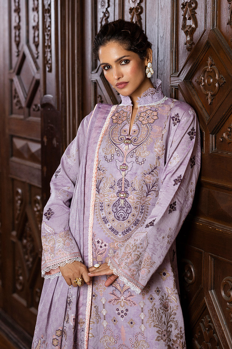 Mushq | Seraph Jacquard Lawn 25 | Theidara by Mushq - Designer Dress  - Type : Ladies Clothes - Available at Libayah - 100% Original 