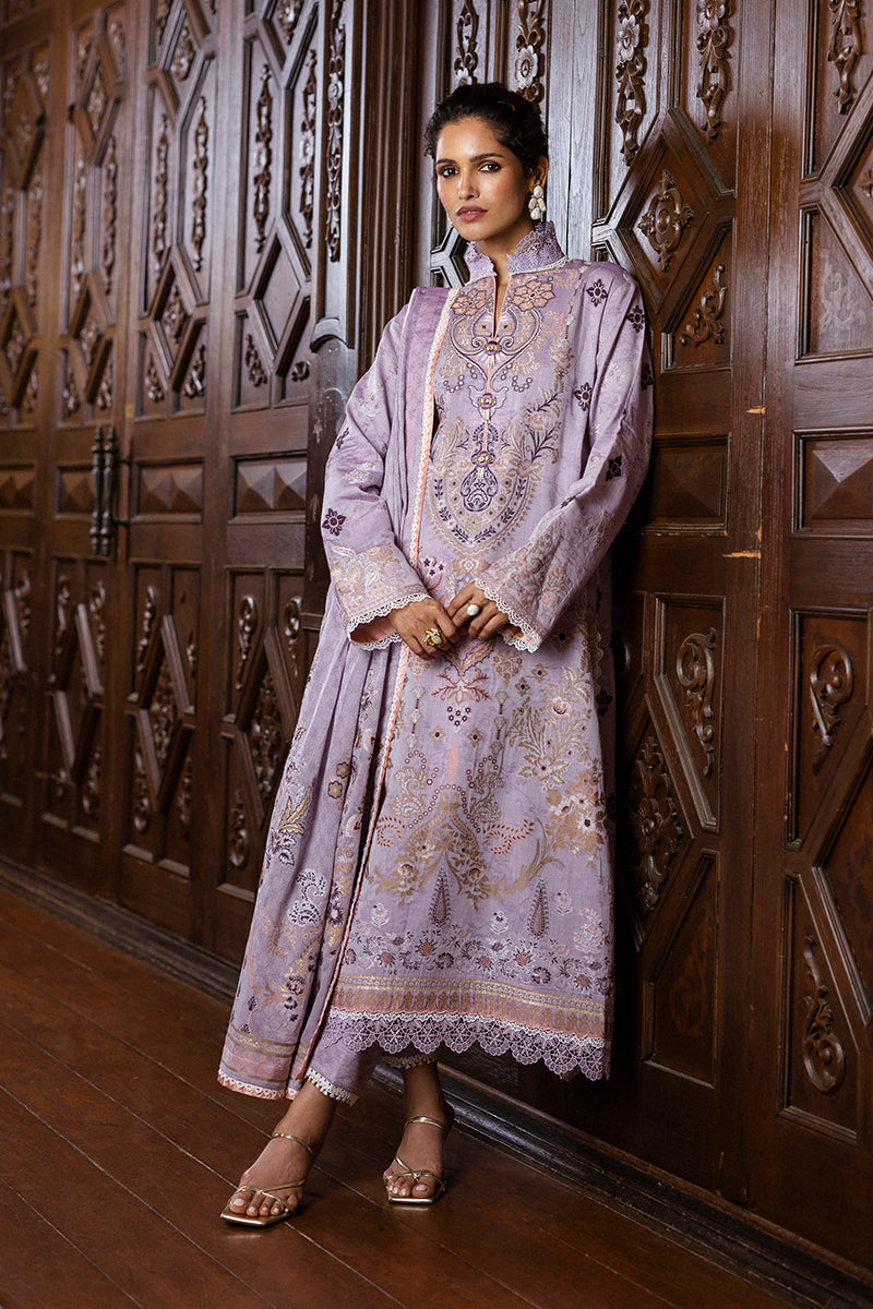 Mushq | Seraph Jacquard Lawn 25 | Theidara by Mushq - Designer Dress  - Type : Ladies Clothes - Available at Libayah - 100% Original 