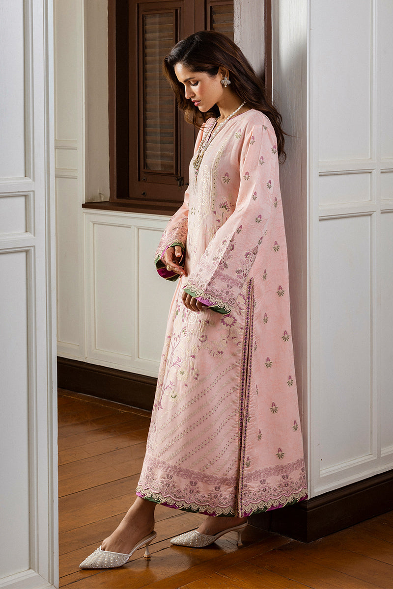 Mushq | Seraph Jacquard Lawn 25 | Lillian by Mushq - Designer Dress  - Type : Ladies Clothes - Available at Libayah - 100% Original 