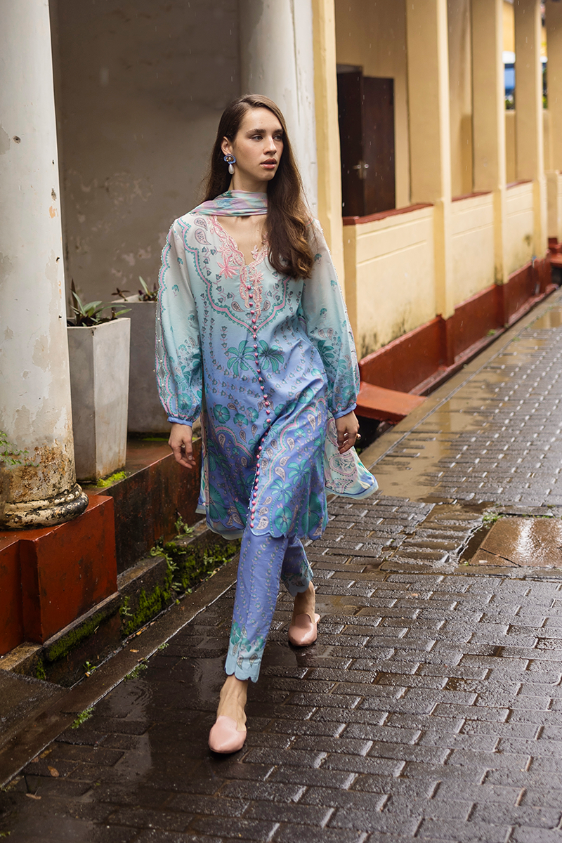 Mushq | La Dolce Hemline Prints 25 | Ameta by Mushq - Designer Dress - Type: Ladies Clothes - Available at Libayah - 100% Original