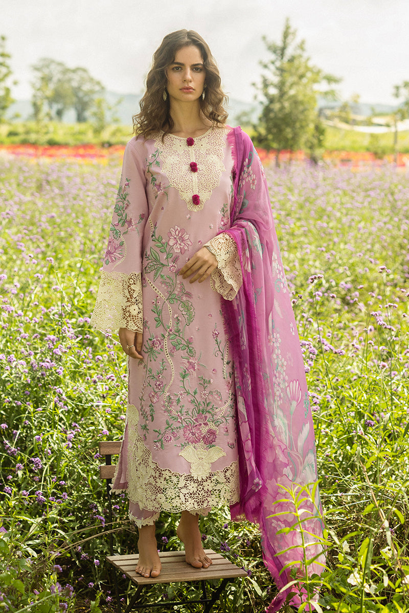 Mushq | Secret Garden Hemline 25 | Lavendar whispers by Mushq - Designer Dress  - Type : Ladies Clothes - Available at Libayah - 100% Original 