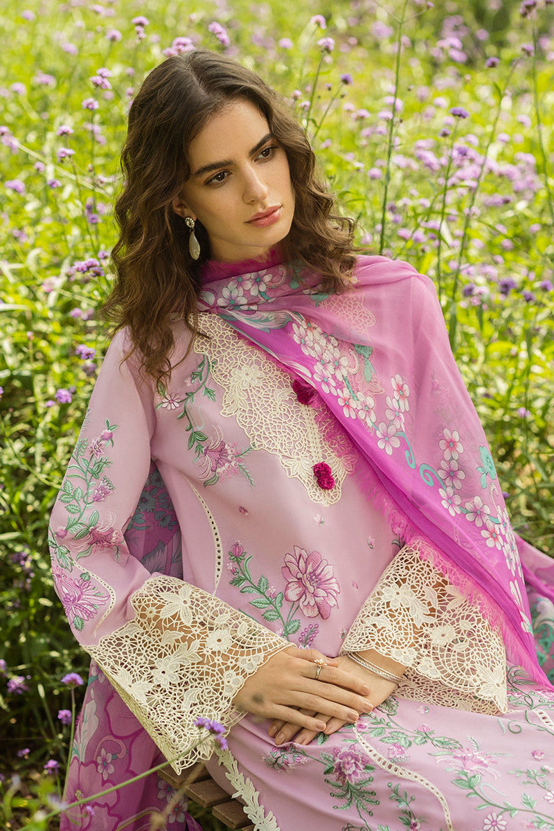 Mushq | Secret Garden Hemline 25 | Lavendar whispers by Mushq - Designer Dress  - Type : Ladies Clothes - Available at Libayah - 100% Original 