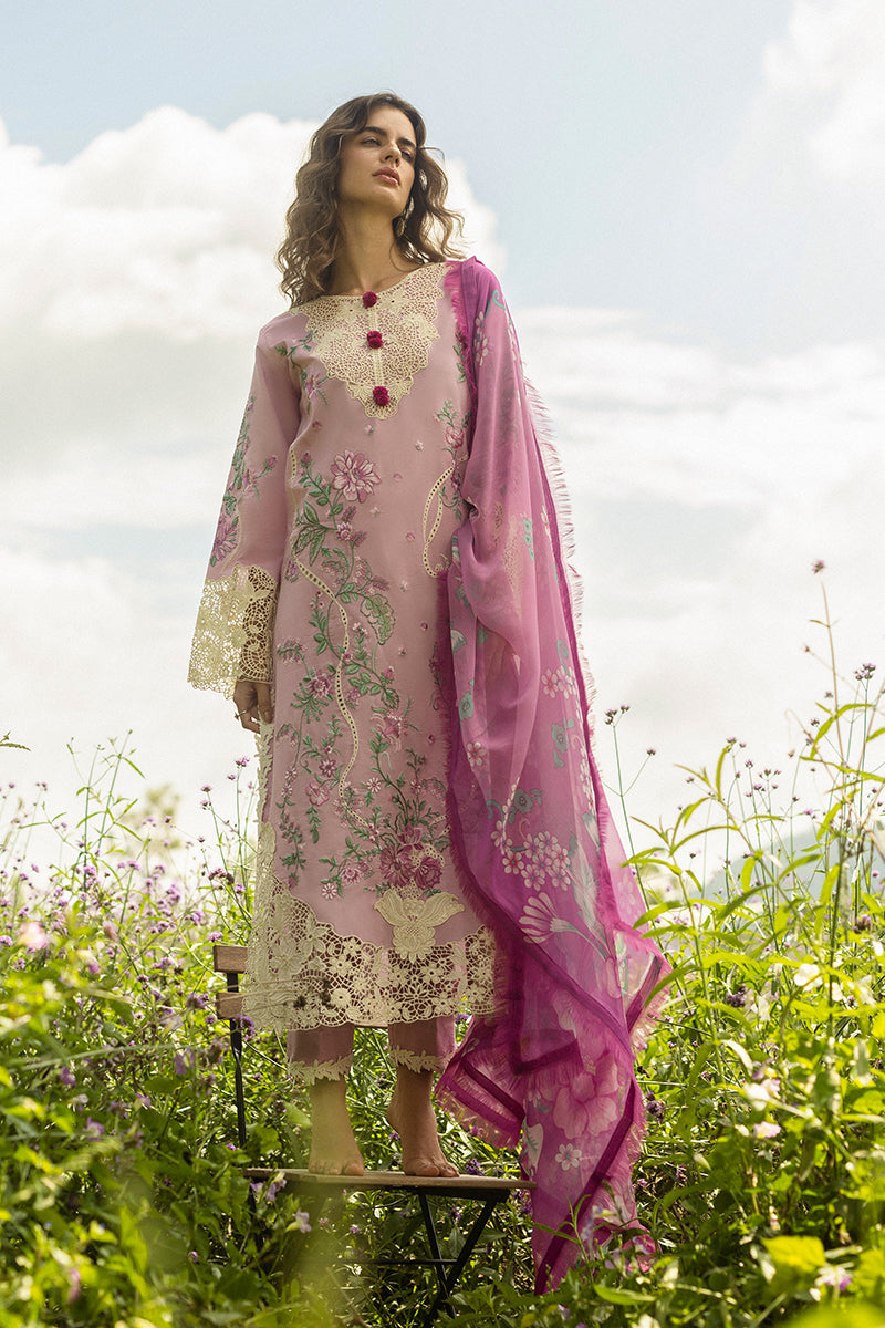Mushq | Secret Garden Hemline 25 | Lavendar whispers by Mushq - Designer Dress  - Type : Ladies Clothes - Available at Libayah - 100% Original 