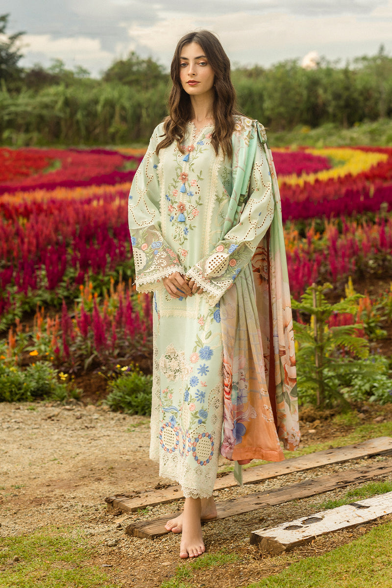 Mushq | Secret Garden Hemline 25 | Starlit Lilies by Mushq - Designer Dress  - Type : Ladies Clothes - Available at Libayah - 100% Original 