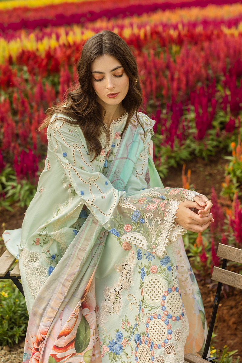 Mushq | Secret Garden Hemline 25 | Starlit Lilies by Mushq - Designer Dress  - Type : Ladies Clothes - Available at Libayah - 100% Original 