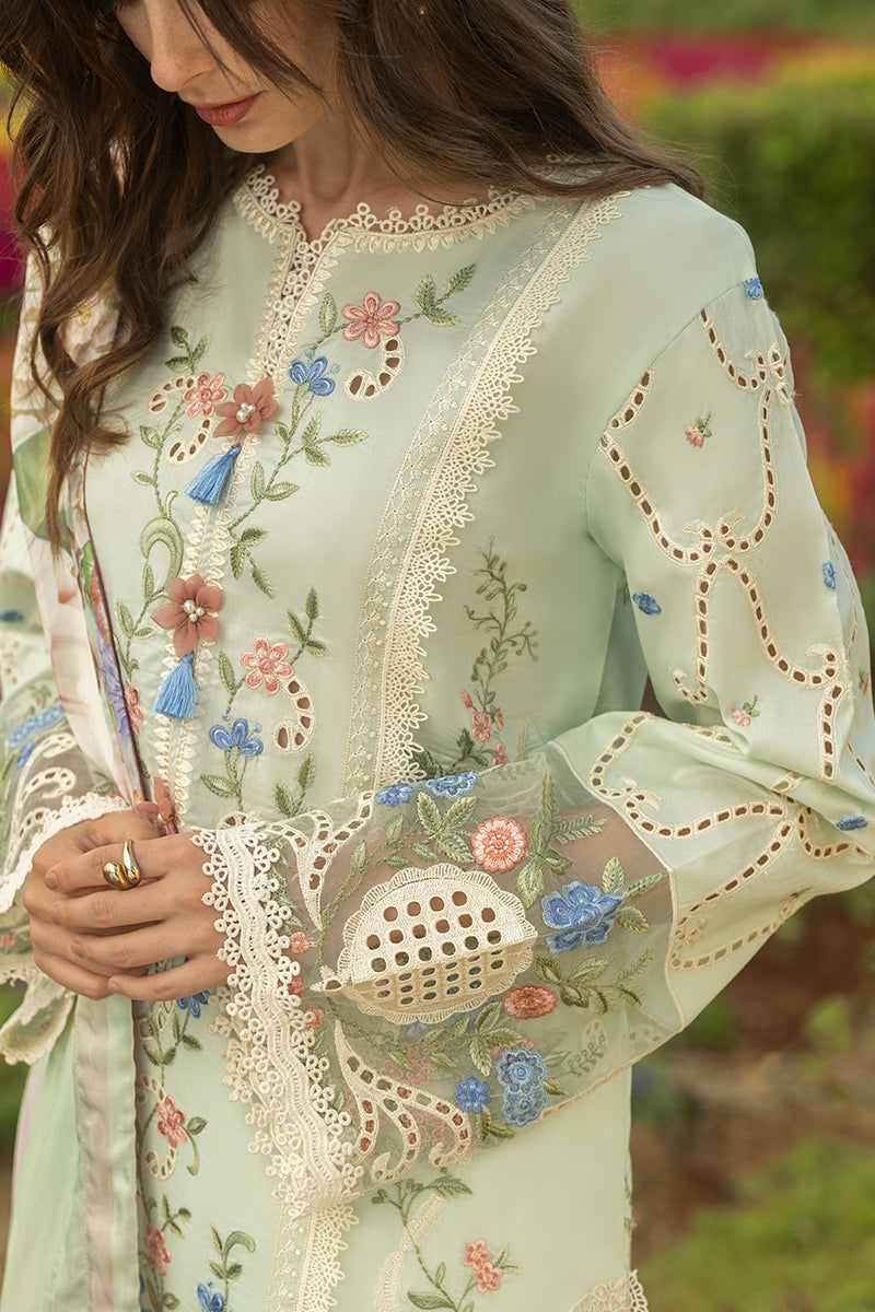 Mushq | Secret Garden Hemline 25 | Starlit Lilies by Mushq - Designer Dress  - Type : Ladies Clothes - Available at Libayah - 100% Original 