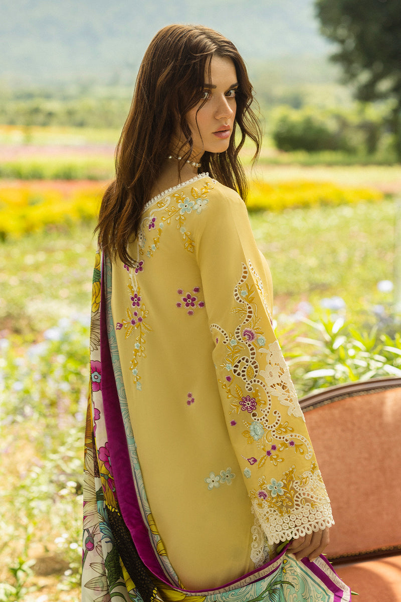 Mushq | Secret Garden Hemline 25 | Faded Sunflower by Mushq - Designer Dress  - Type : Ladies Clothes - Available at Libayah - 100% Original 