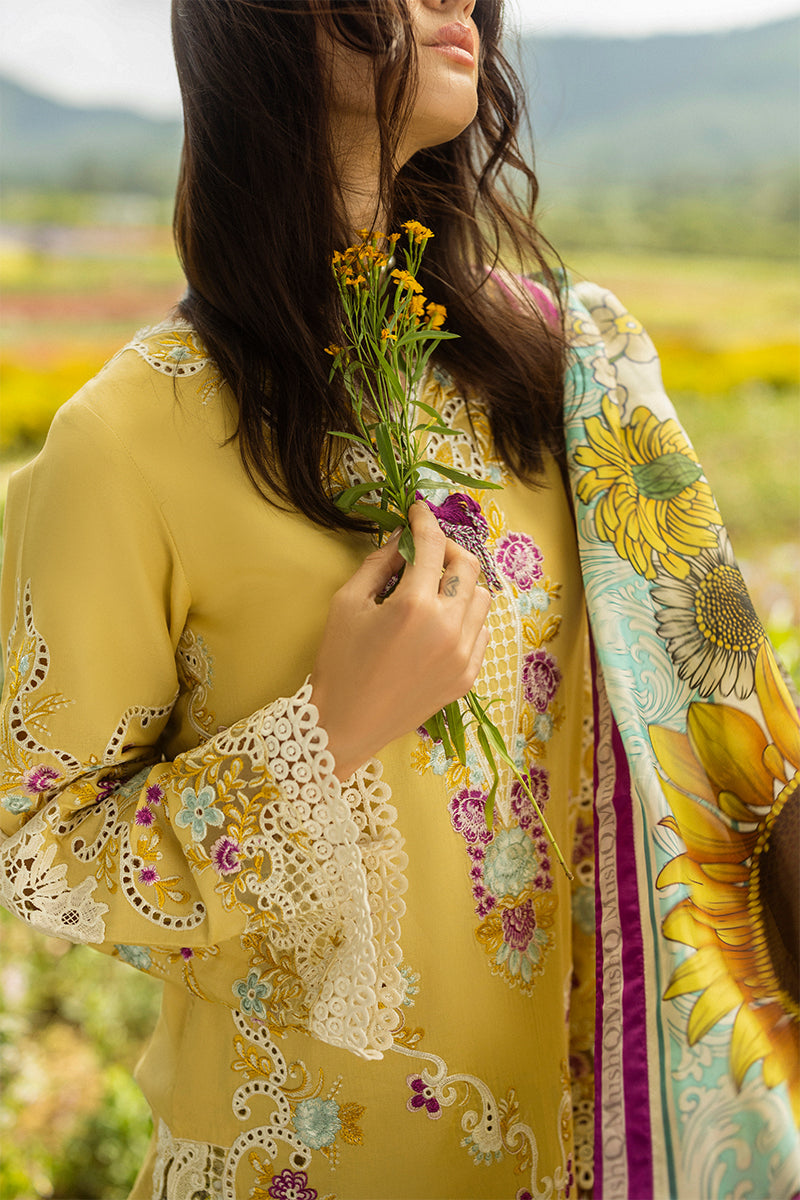 Mushq | Secret Garden Hemline 25 | Faded Sunflower by Mushq - Designer Dress  - Type : Ladies Clothes - Available at Libayah - 100% Original 