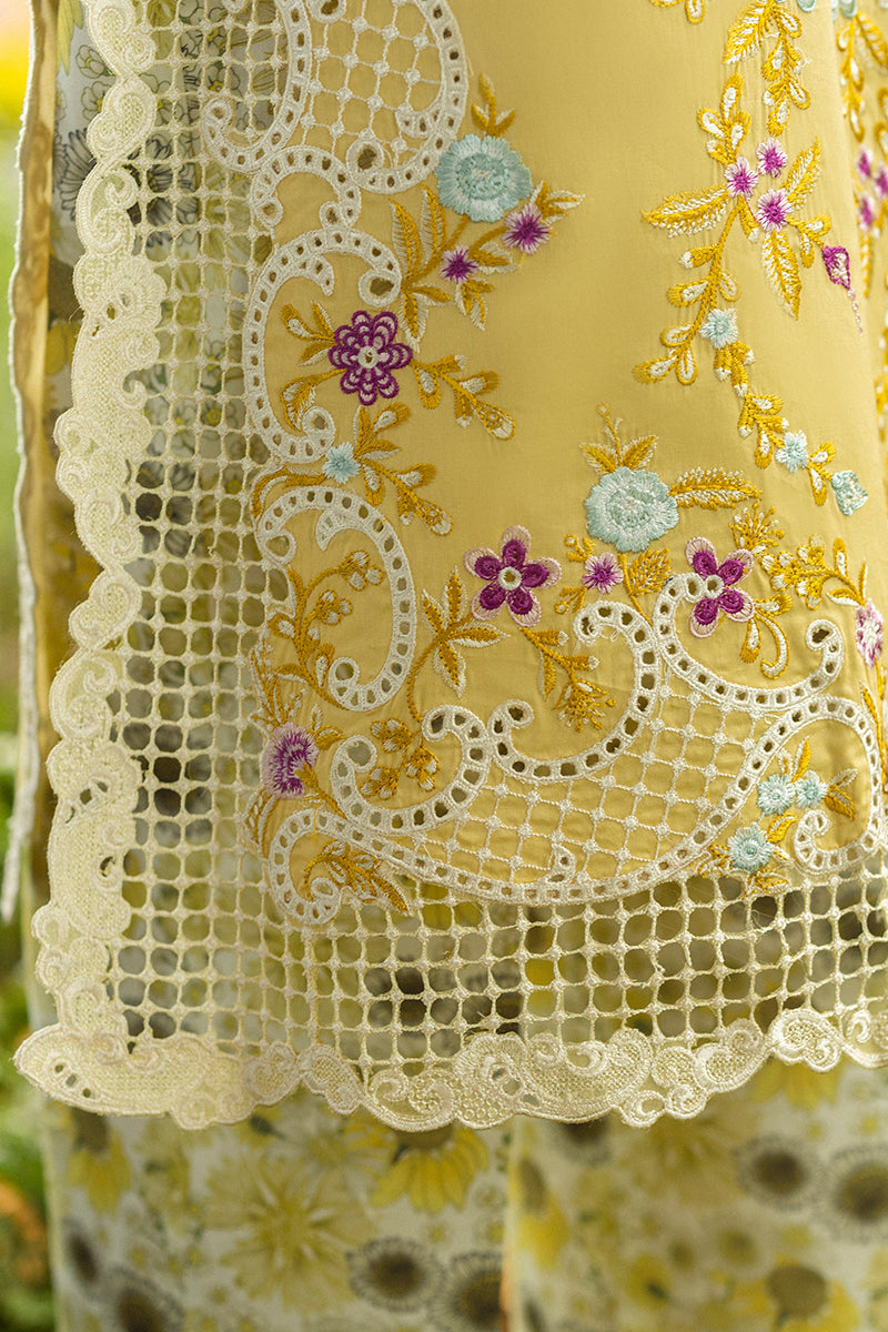 Mushq | Secret Garden Hemline 25 | Faded Sunflower by Mushq - Designer Dress  - Type : Ladies Clothes - Available at Libayah - 100% Original 