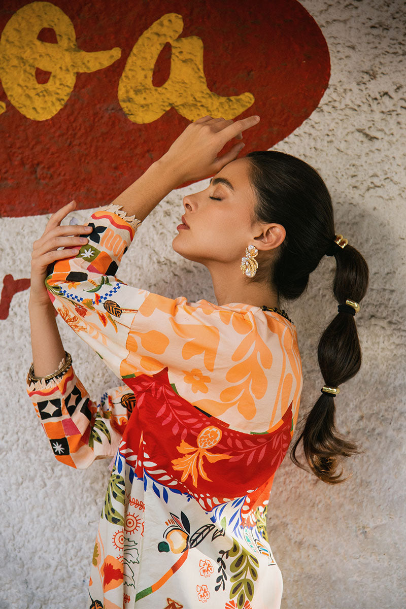 Mushq | La Dolce Hemline Prints 25 | Mulberry Tree by Mushq - Designer Dress - Type: Ladies Clothes - Available at Libayah - 100% Original