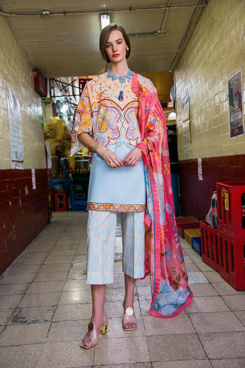 Mushq | La Dolce Hemline Prints 25 | Water Lily by Mushq - Designer Dress - Type: Ladies Clothes - Available at Libayah - 100% Original